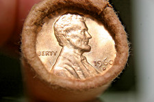 1960 D Lincoln Cent Original Bank Wrap Roll Large Date Obw Penny Roll 1960 D Lincoln Cent Original Bank Wrap Roll Large Date Obw Penny Roll