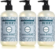 MRS. MEYER'S CLEAN DAY Hand Soap, Snowdrop, 12.5 fl. Oz (Pack of 3) - Fast Ship