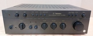 Technics SU 8080 Stereo Vollverstärker 70s amplifier Funktion okay Soundmängel