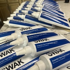 Lot of 38SWAK Anaerobic Pipe Thread Sealant MS-PTS-250. 250 CC Tube (8.45 fl oz)