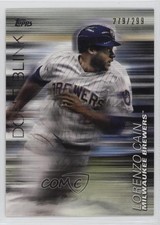 2018 Topps Update Don't Blink Black 279/299 Lorenzo Cain #DB-14 f0v