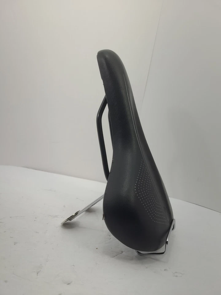 Sillín de bicicleta Bontrager Nebula negro asiento cómodo universal con herrajes Foto 3 de 4