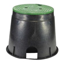 Nds 111Bc Valve Box, Round, 10 In H X 9-1/2 In Dia