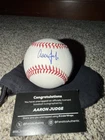 Aaron Judge Signed Official MLB Baseball Autographed NY Yankees MLB Fanatics COA