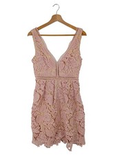 ROMEO & JULIET COUTURE Abito in pizzo Donna Abito Taglia IT 42 rosa elegante