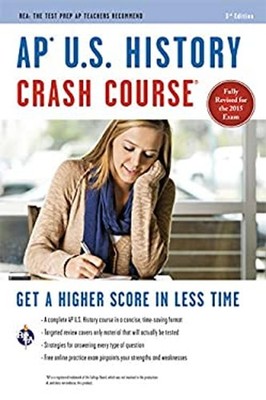 AP  U. S. History Crash Course Book + Online Gregory, Krieger, La