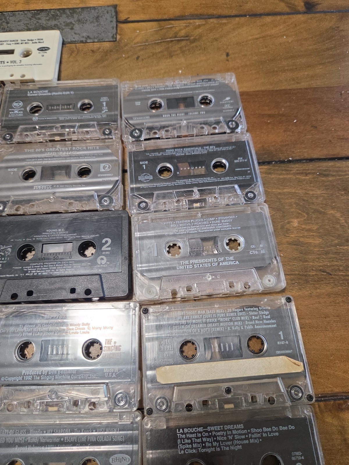 Lot of 22  Cassette Tapes 70s 80s 90s Rock Pop R&B Def Leppard Public Enemy image 6