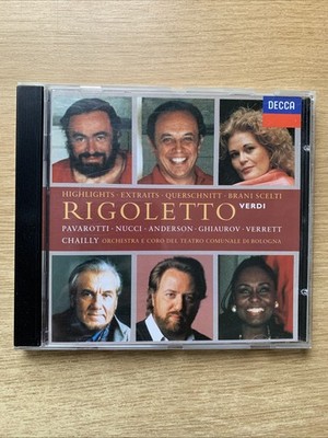 Giuseppe Verdi - Rigoletto - Luciano Pavarotti | CD Decca 1993| Zustand gut