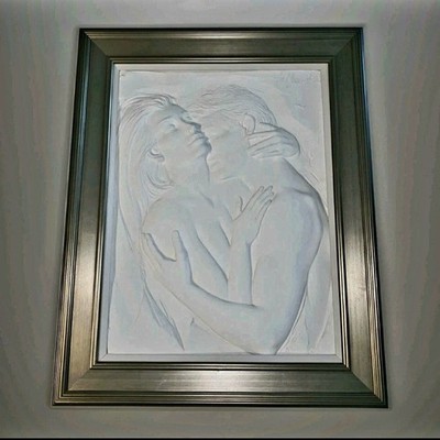 Bill Mack Limited Edition Embracing Bonded Sand Sculpture