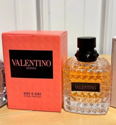 Valentino Donna Born In Roma Coral Fantasy Women s 3.4 oz/100 ml EDP Spray New