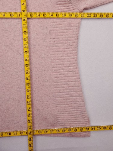 Royal Robbins Sweater Womens Medium Pink Highlands Hoody Merino Tunic Pullover - Picture 11 of 14