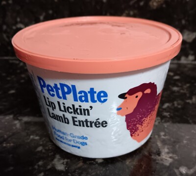 PetPlate All Life Stages Fresh Dog Food - Lip Lickin' Lamb Entree 20 OZ