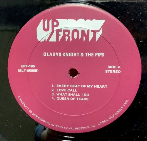 1970 Gladys Knight & The Pips “Gladys Knight & The Pips” Upfront UPF-165 LP (EX) - Picture 5 of 10