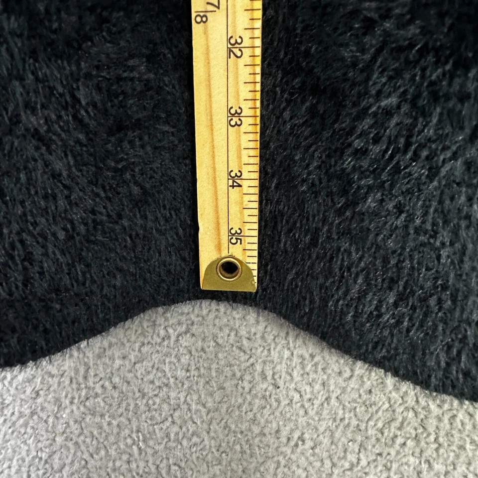 Banana Republic свитер платье маленький S черный пушистый воротник минималистский шик - Изображение 2 из 4