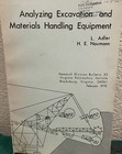Lawrence Adler / Analyzing excavation and materials handling equipment 1970