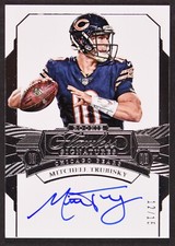 2017 Mitchell Trubisky Panini Flawless Rookie Signatures Auto #RS-MT RC /15