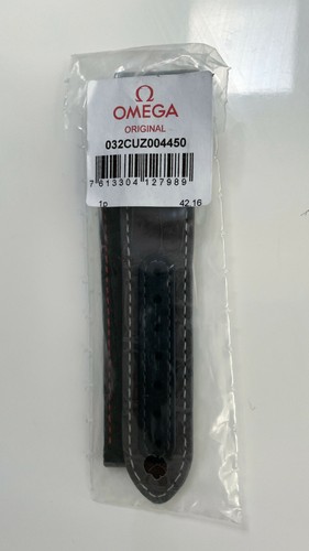 21mm OMEGA AUTHENTIC Alligator leather 