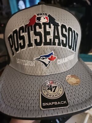 Forty Seven '47 2015 Postseason Toronto Blue Jays Snapback Hat One Size H2 NWOT