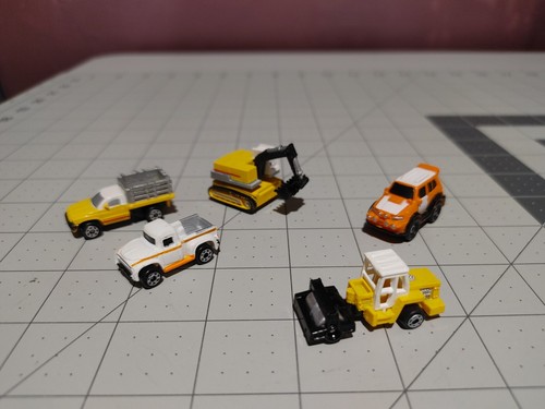 Micro Machines City Construction Crew Collection 5 Vehicles 2003 Hasbro - Picture 2 of 2