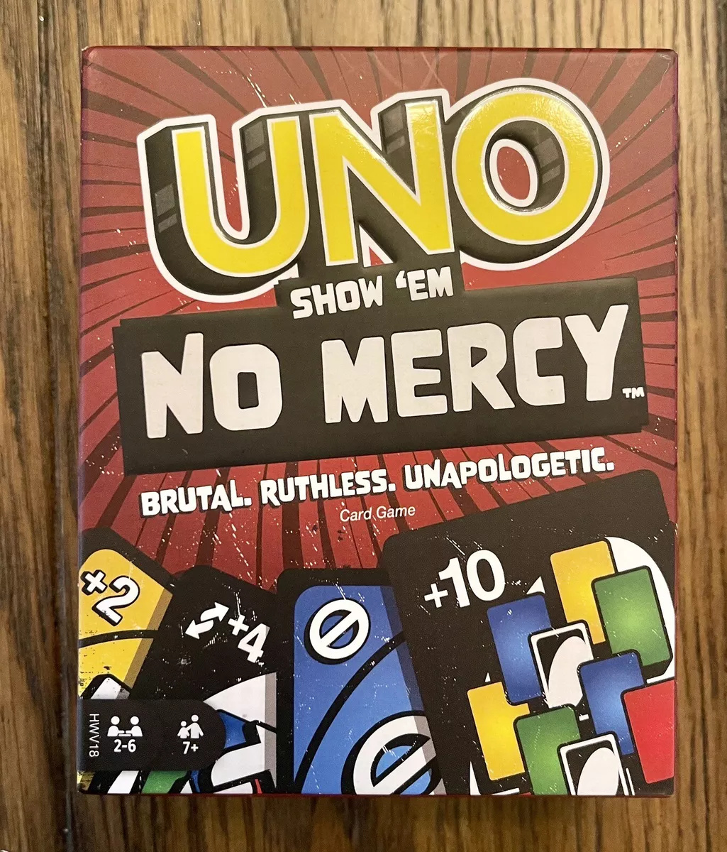 UNO Show Em NO MERCY Card Game New Sold Out TikTok 2023 IN HAND