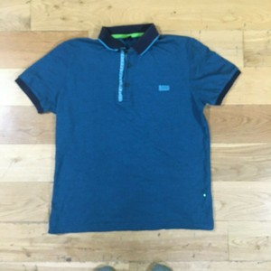 boss passenger logo polo shirt