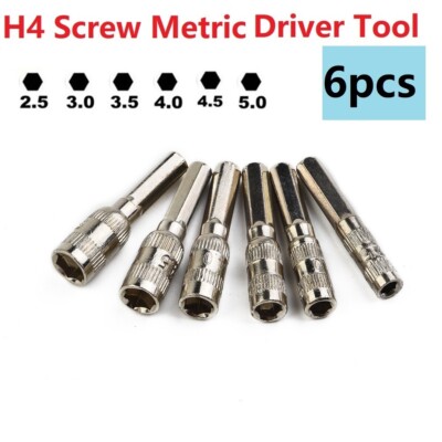 6 Punkte Hex Socket 2.5/3/3.5/4/4.5/5mm Steckschlüssel 6 Stück/Set 6Punkte