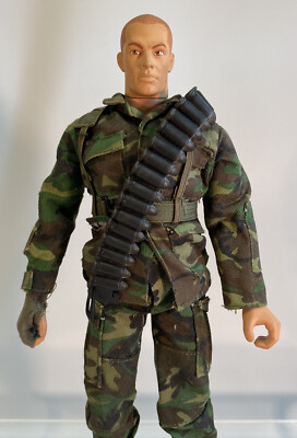Vintage 21st Century Toys 1/6 Army Camo Green Uniform 12” GI Joe