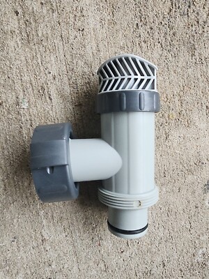 COLEMAN ON OFF PLUNGER VALVE & STRAINER SWIMMING POOL FILTER PUMP
