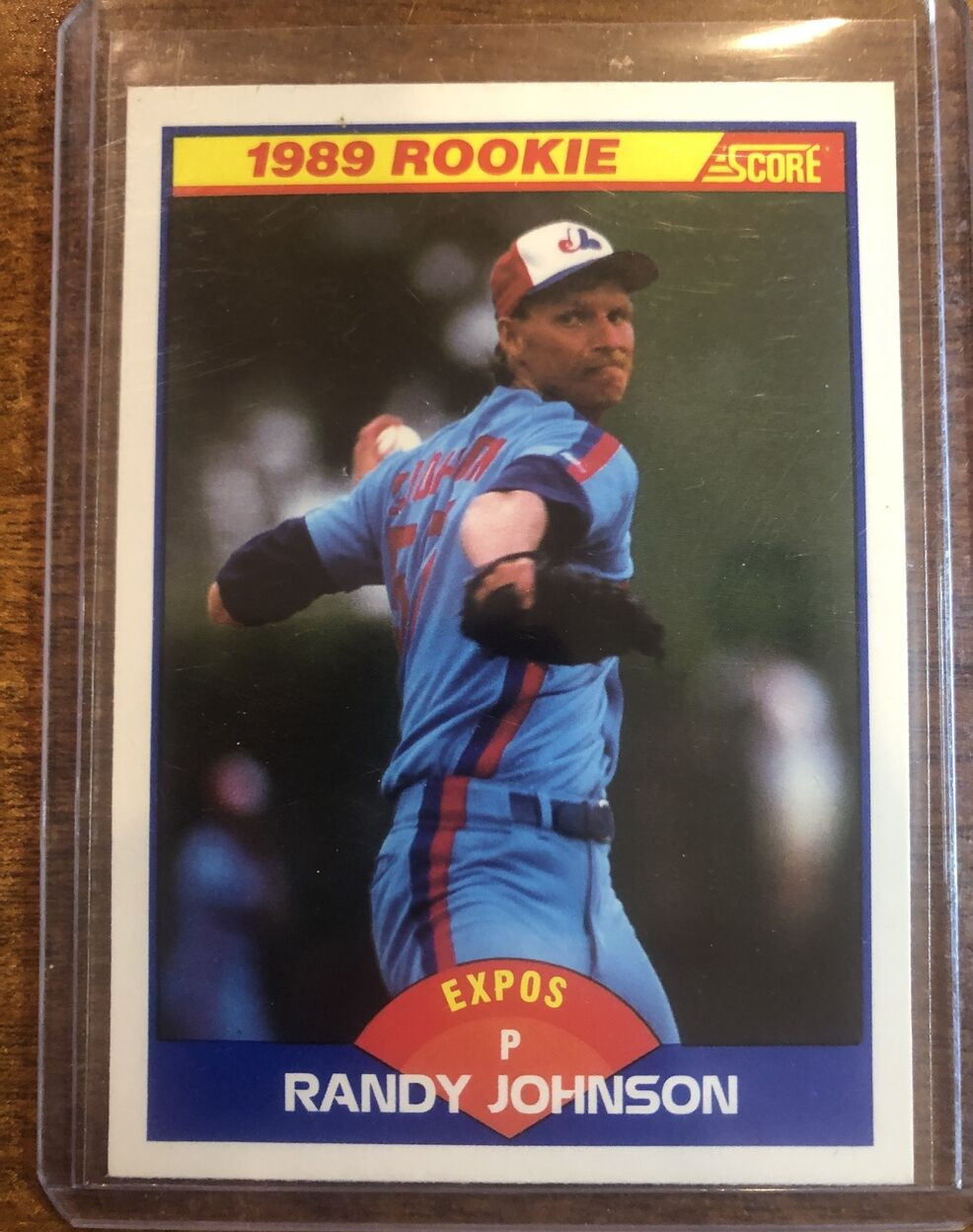 1989 Score #645 Randy Johnson Rookie RC HOF!
