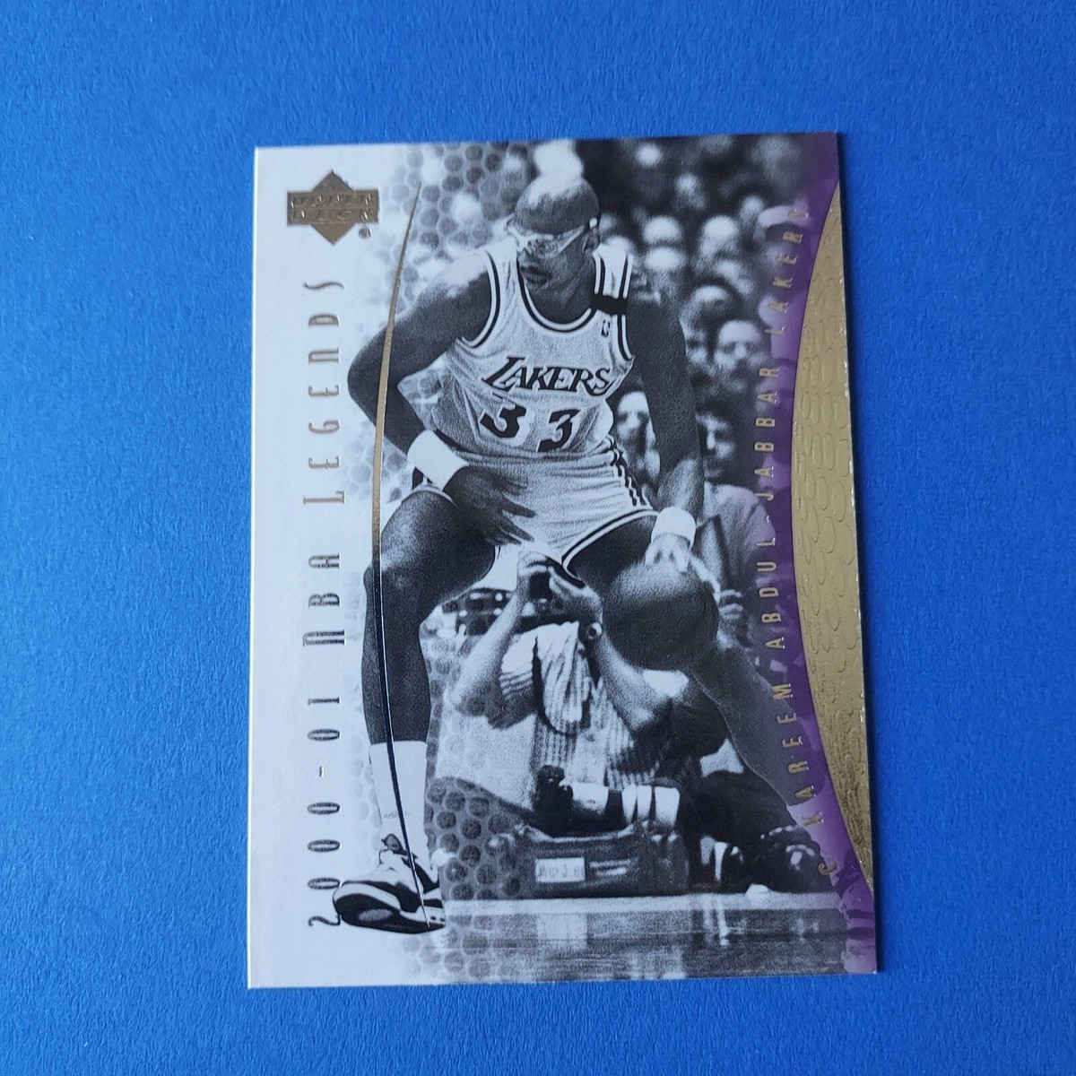 KAREEM ABDUL JABBAR 2000-01 Upper Deck NBA Legends #25 HOF LAKERS 