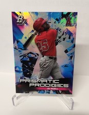 2019 Bowman Platinum #PPP-1 Jo Adell Prismatic Prodigies