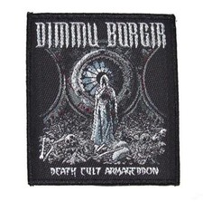 Dimmu Borgir Death Cult Armageddon Sew On Patch Heavy Metal New