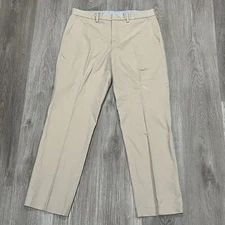 J. Crew Mens Chino Pants 32x30 Beige Straight Leg Regular Fit Pantalones