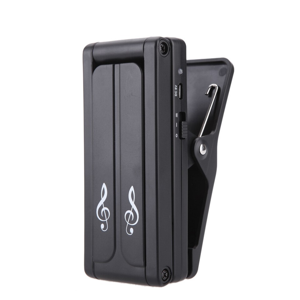 Clipon Stand Rechargeable USB Orchestra Book K0B8 eBay