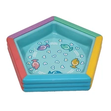 VINTAGE 1990 TYCO QUINTS WADING POOL SWIMMING POOL # 10889