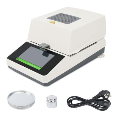 U.S. Solid Moisture Analyzer 0.01 g 0.1% Readability 5-inch Touch Screen