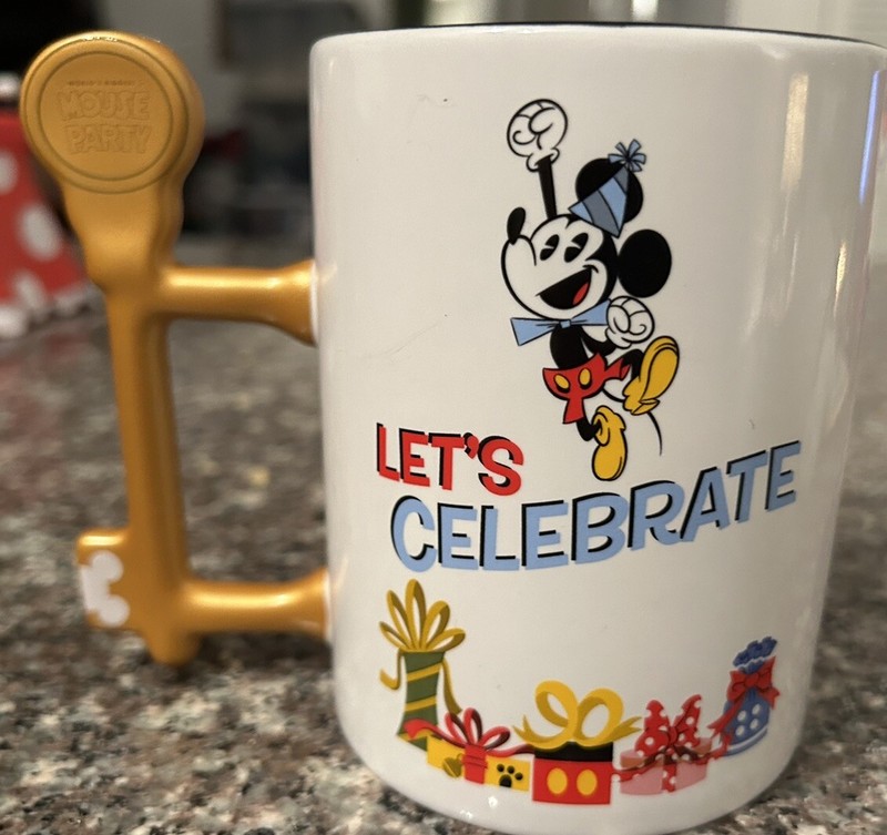 Disney Mickey’s 90th Birthday Coffee Mug New