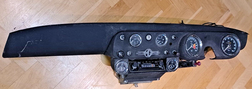 ORIGINAL MG MIDGET RHD KOMPLETTES ARMATURENBRETT MIT ZUSATZINSTRUMENTENTAFEL