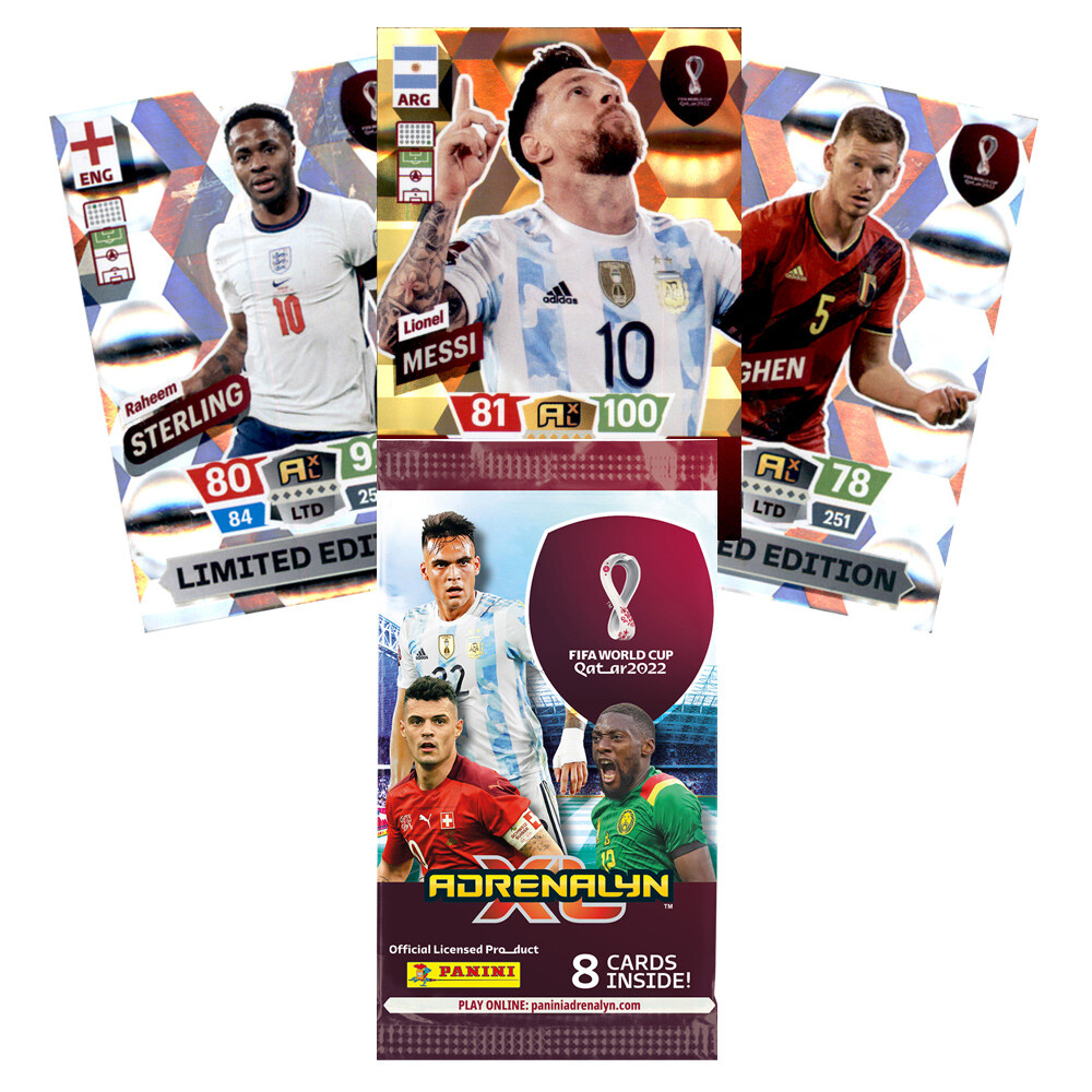 Wm 7 Card Adrenalyn XL World Cup WM Qatar 2022 Trading Cards Limited Edition ...