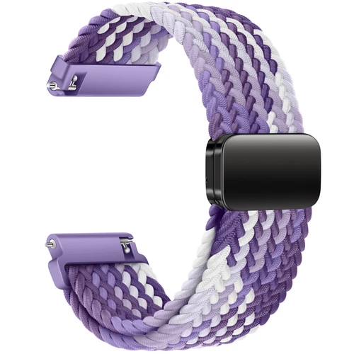 Correa de reloj de pulsera magnética de nailon trenzado de 18 mm 20 mm 22 mm correa de liberación rápida - Imagen 113 de 169