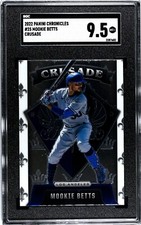 2022 Panini Chronicles #25 Mookie Betts Crusade SGC 9.5 MINT+