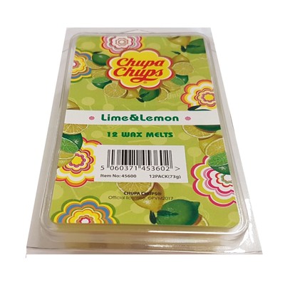 Chupa Chups 12 Limette & Zitrone duftende Zellwachs-Melts - NEU UK LAGER