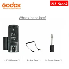 US Godox CTR-16 Wireless Flash Receiver for Godox Trigger Canon Nikon Olympus