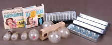Mixed Lot Vtg Flashbulbs-Photography Equiptment-Sylvania Blue Dot-Westinghouse