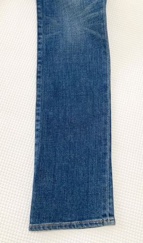FRAME Inez Skinny Leg Denim Jeans Lucy Blue Low Rise USA 26 - Picture 9 of 12
