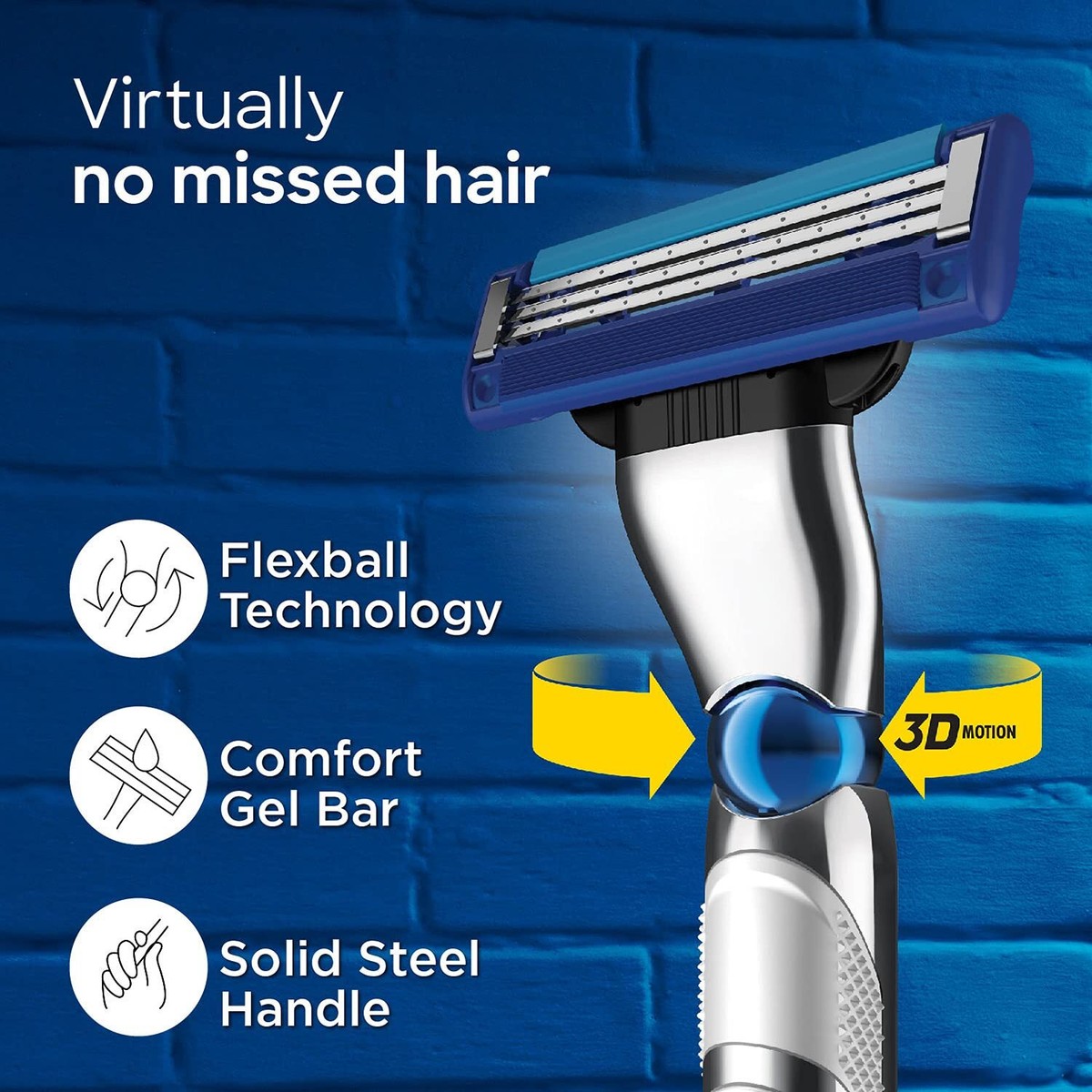 Gillette Mach3 Turbo Mens Razor with Flexball Technology | eBay