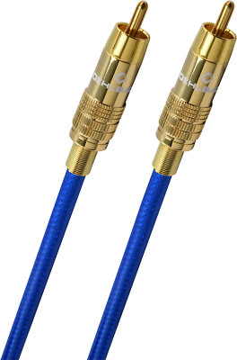 Oehlbach NF 113 DI Digitales Audio Cinchkabel 1,5m S/PDIF Koaxial Audiokabel