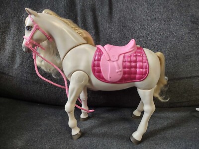 Barbie Mattel 2016 Dream Horse Voice and Touch Activated White