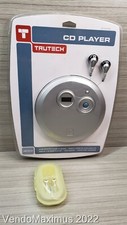 Trutech Discman Personal Portable CD Player with buds  Bonus Hi-Res Earbuds