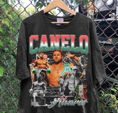 Canelo Alvarez Shirt, Canelo Alvarez Boxing T-Shirt, 90s unisex 